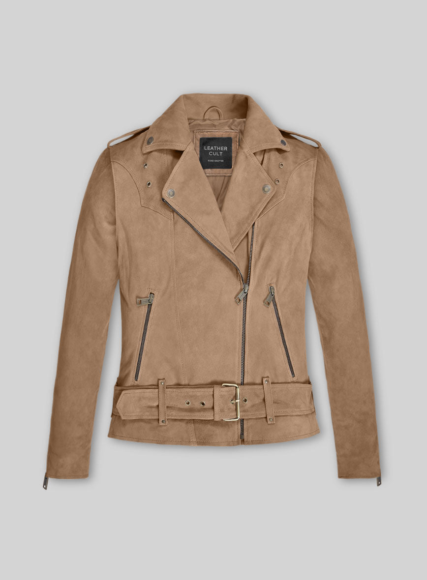 Wiella Biker Suede Leather Jacket