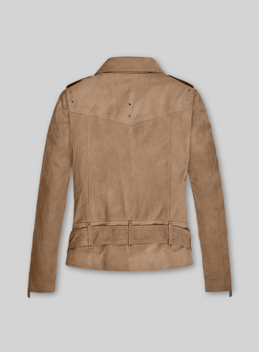 Wiella Biker Suede Leather Jacket