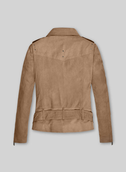 Wiella Biker Suede Leather Jacket
