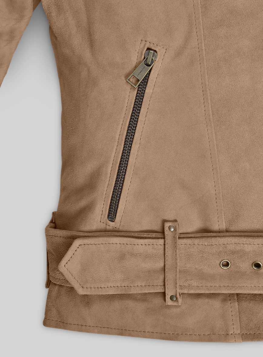 Wiella Biker Suede Leather Jacket