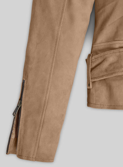 Wiella Biker Suede Leather Jacket