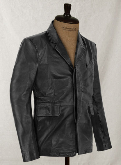 Will Smith Leather Blazer - LeatherCult