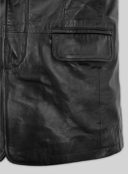 Will Smith Leather Blazer