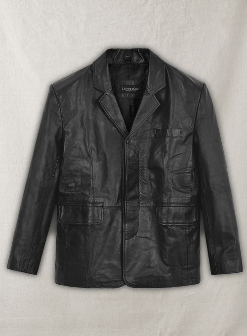 Will Smith Leather Blazer - LeatherCult