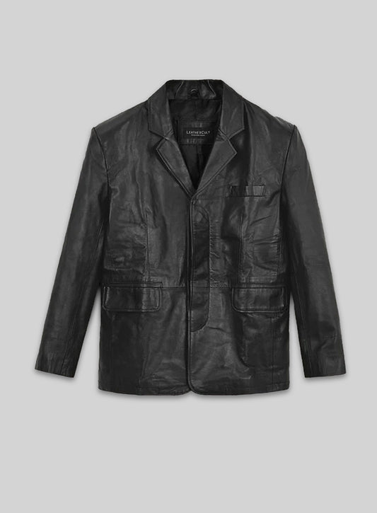 Will Smith Leather Blazer