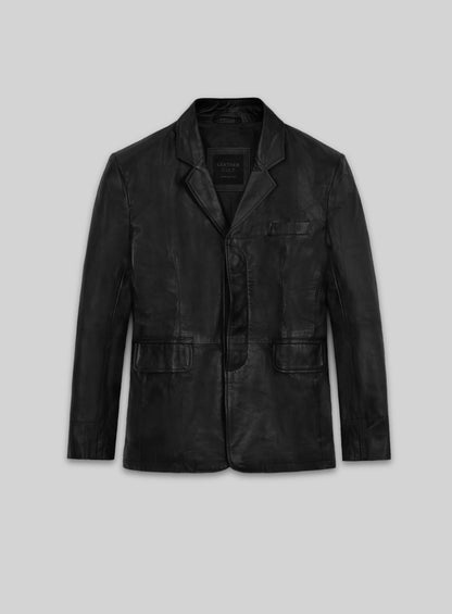 Will Smith Leather Blazer