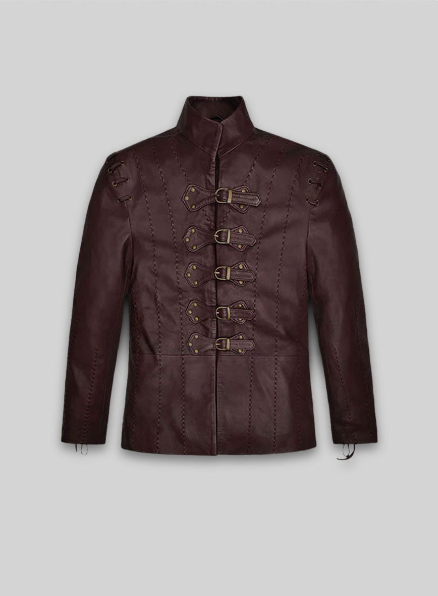 Wine Jaime Lannister GOT Leather Jacket