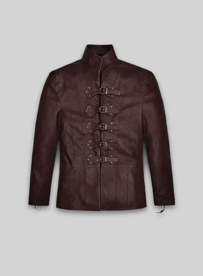 Wine Jaime Lannister GOT Leather Jacket
