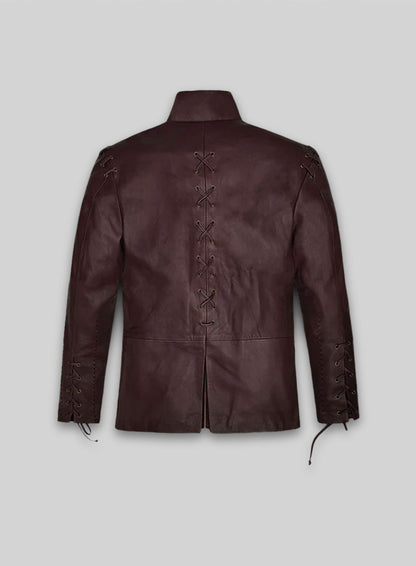 Wine Jaime Lannister GOT Leather Jacket