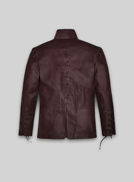 Wine Jaime Lannister GOT Leather Jacket