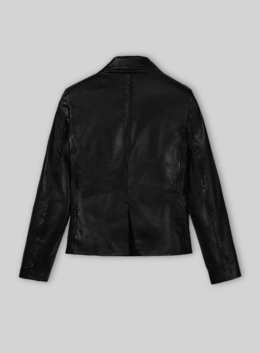 Leather Blazer