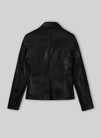 Leather Blazer