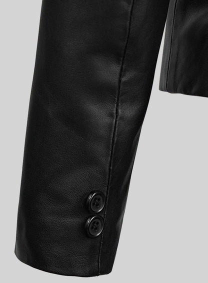 Leather Blazer