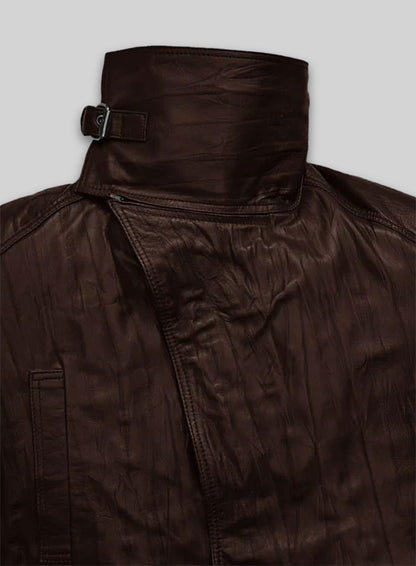 Wrinkled Brown Ryan Gosling Blade Runner 2049 Long Coat