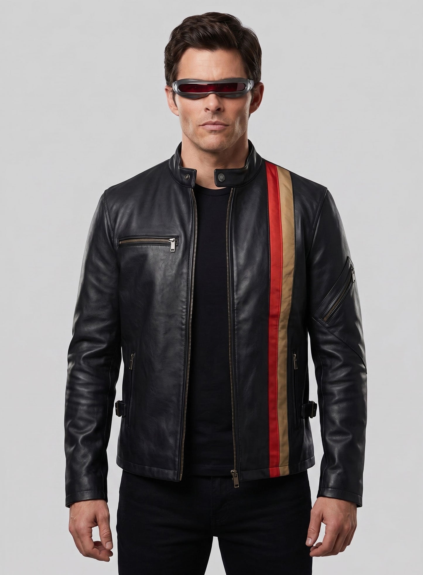 X - Men Cyclops Scott Leather Jacket