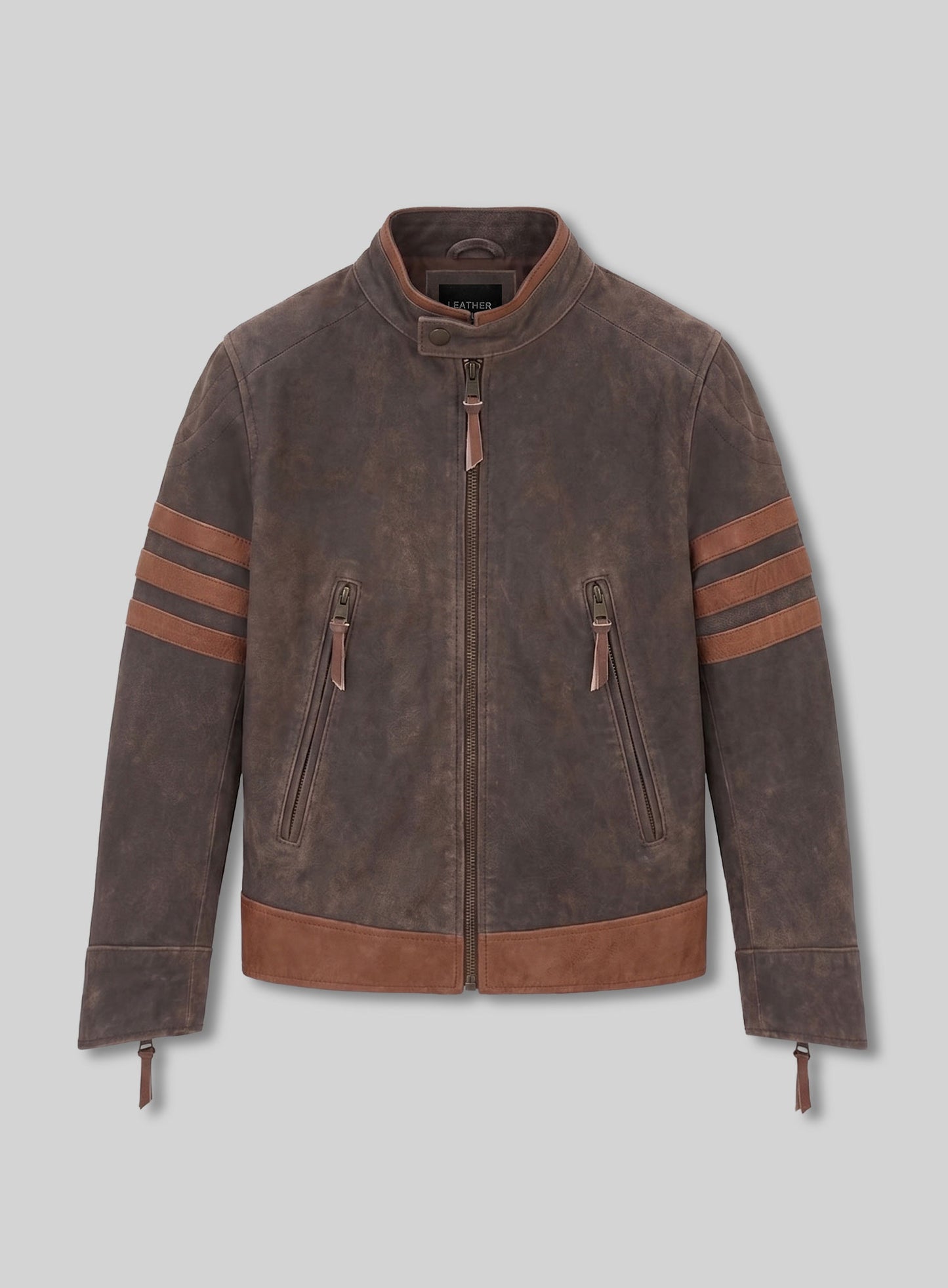 X - Men Origins Wolverine Kids Leather Jacket