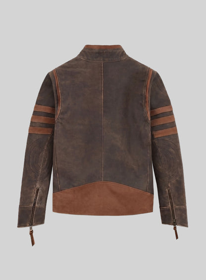 X - Men Origins Wolverine Kids Leather Jacket