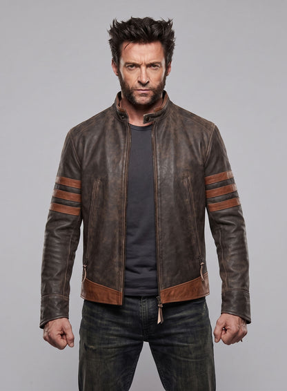 X - Men Origins Wolverine Leather Jacket