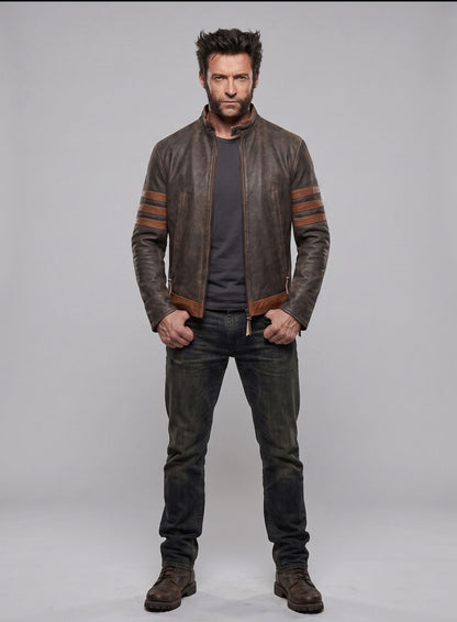 X - Men Origins Wolverine Leather Jacket
