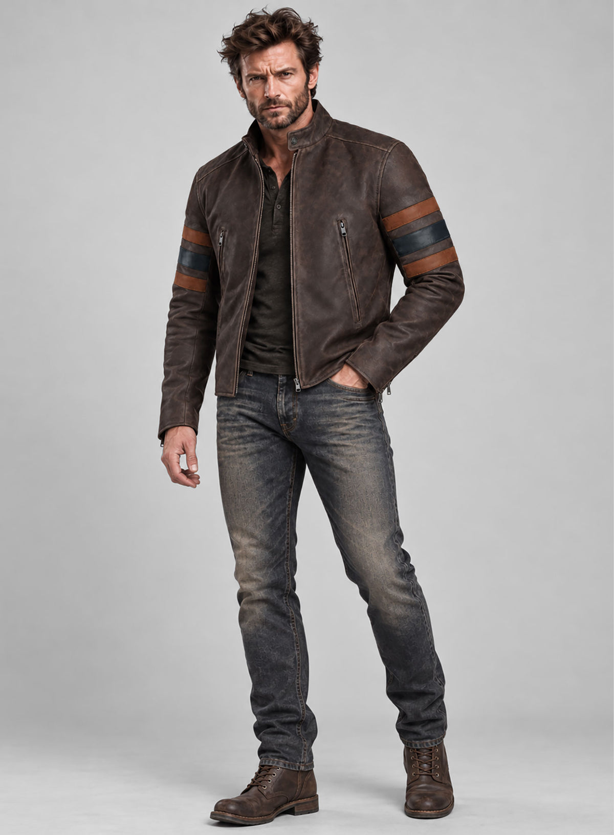 X - Men 3 Wolverine Leather Jacket