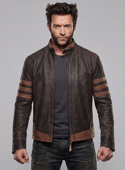X - Men Origins Wolverine Leather Jacket