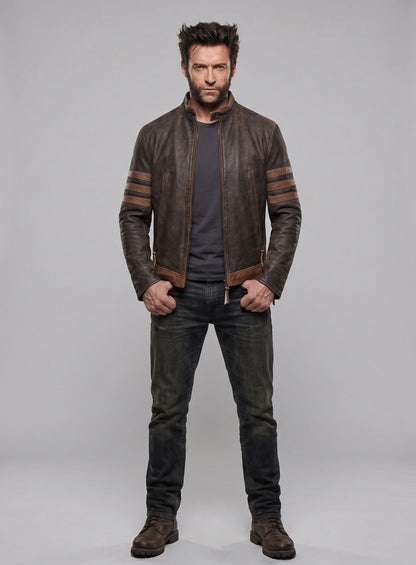 X - Men Origins Wolverine Leather Jacket