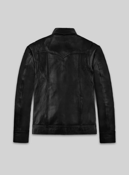 X Men Days of Future Past Black Leather Jacket