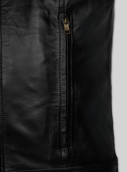 X Men Days of Future Past Black Leather Jacket