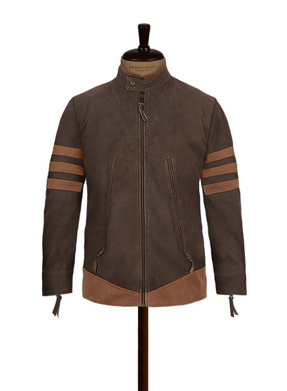 X - Men Origins Wolverine Kids Leather Jacket - LeatherCult