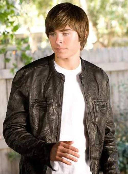 Zac Efron 17 Again Leather Jacket - LeatherCult