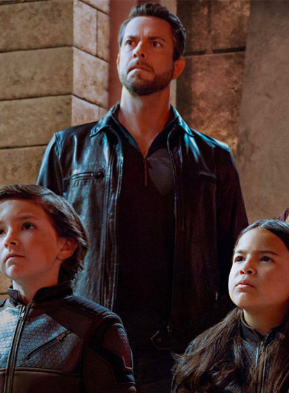 Zachary Levi Spy Kids Leather Jacket - LeatherCult
