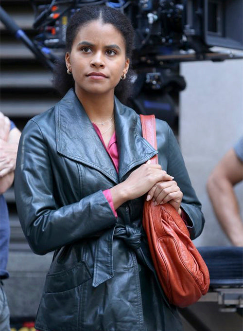Zazie Beetz Joker Leather Jacket - LeatherCult