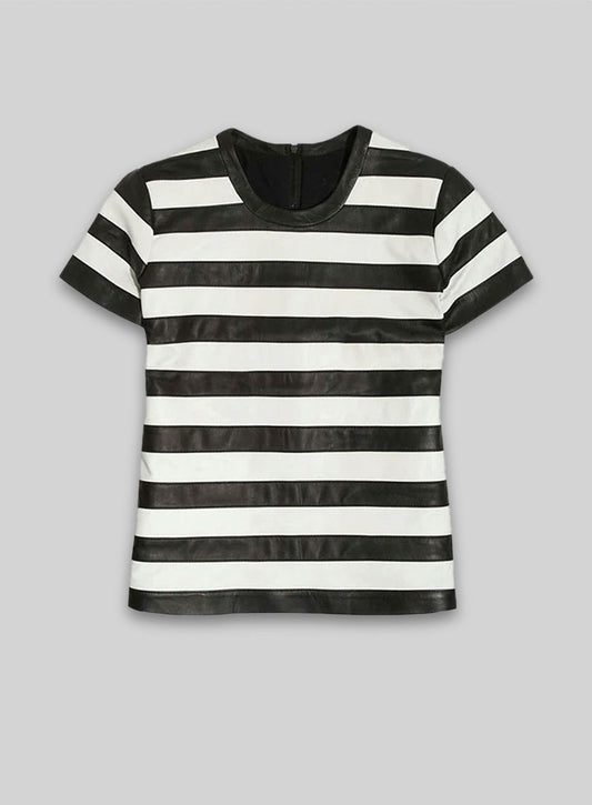 Zebra Stripe Leather Top Style # 62