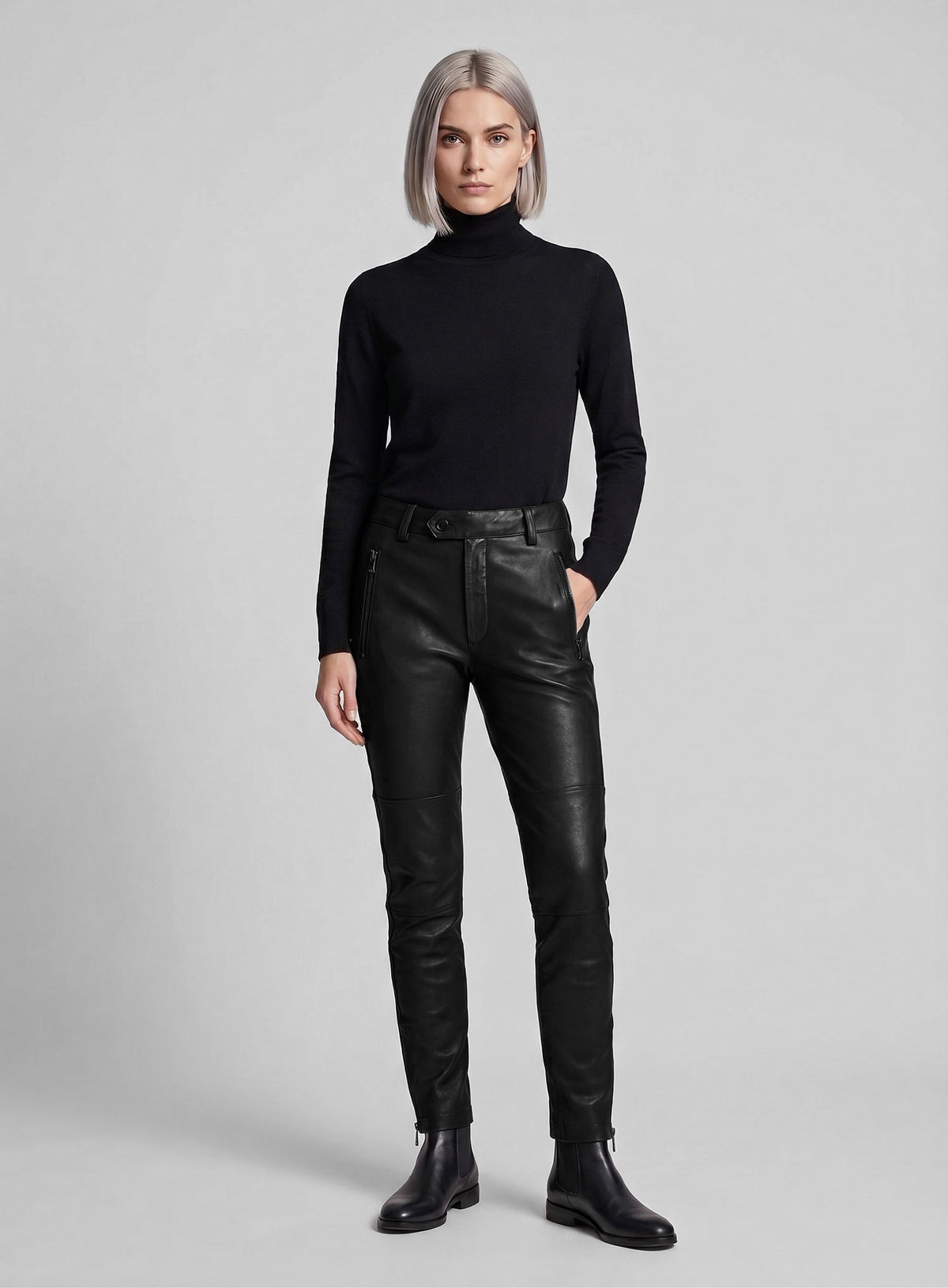 Zora Leather Pants