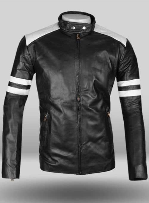 Black Fight Club Leather Jacket : LeatherCult.com, Leather Jeans ...