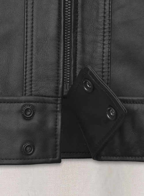 (image for) Ansel Elgort November Criminals Leather Jacket