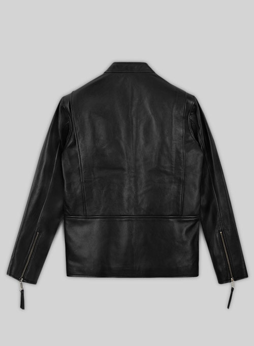 Black Bradley Cooper Burnt Leather Jacket : LeatherCult: Genuine Custom ...
