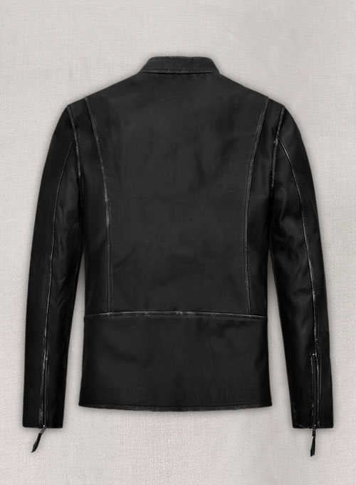 (image for) Bradley Cooper Burnt Leather Jacket
