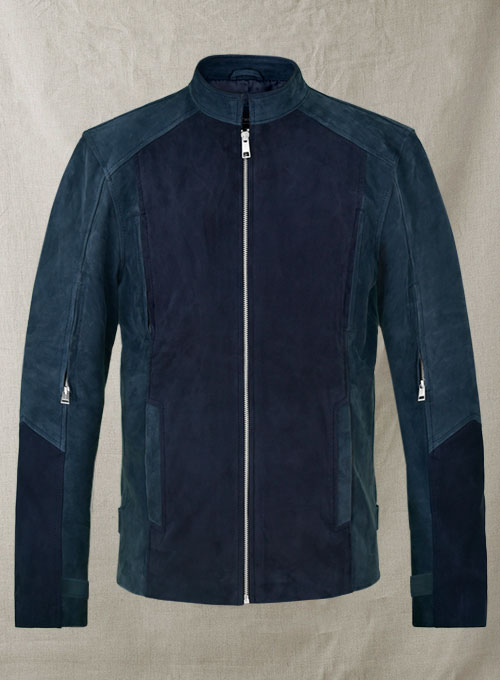 (image for) Chris Evans Captain America: The Winter Soldier Leather Jacket - Click Image to Close