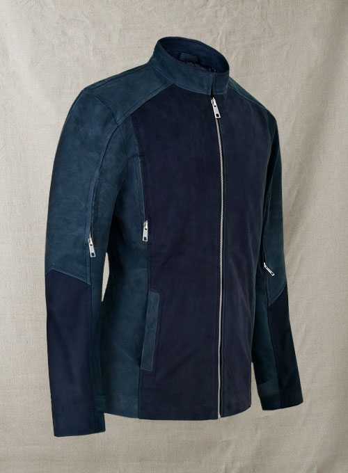 (image for) Chris Evans Captain America: The Winter Soldier Leather Jacket - Click Image to Close