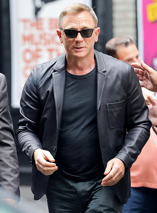 Daniel Craig Leather Blazer : LeatherCult