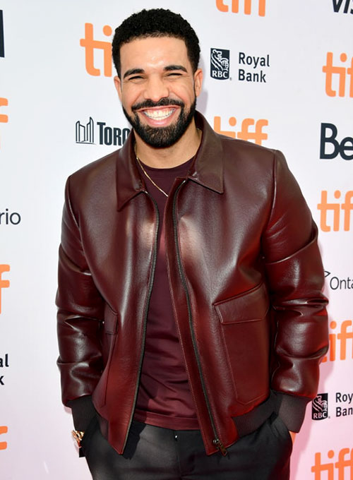 drake red jacket