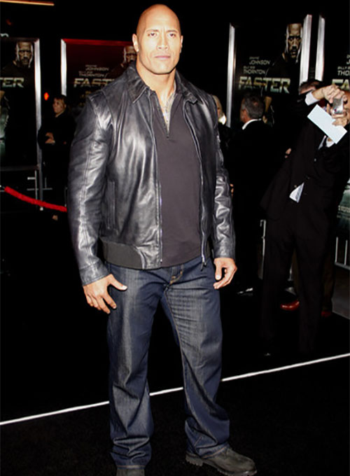 Dwayne Johnson Leather Jacket : LeatherCult