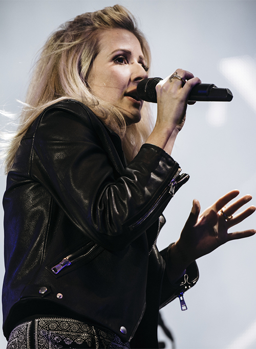 (image for) Ellie Goulding Leather Jacket