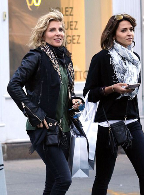 (image for) Elsa Pataky Leather Jacket #2 - Click Image to Close