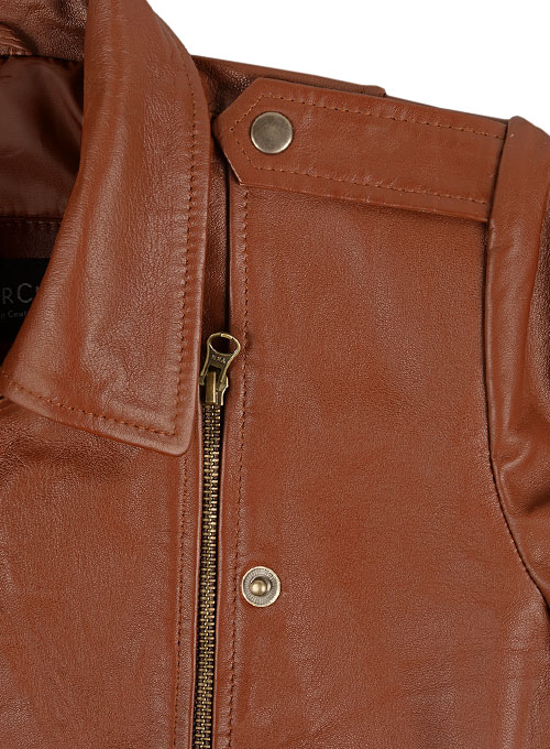 (image for) Emma Watson Leather Jacket