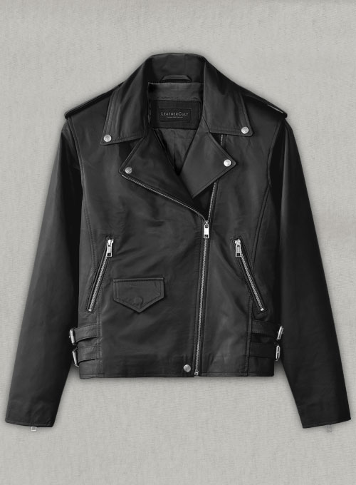 (image for) Hilary Duff Leather Jacket #3