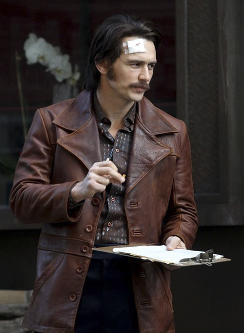 (image for) James Franco The Deuce Leather Jacket