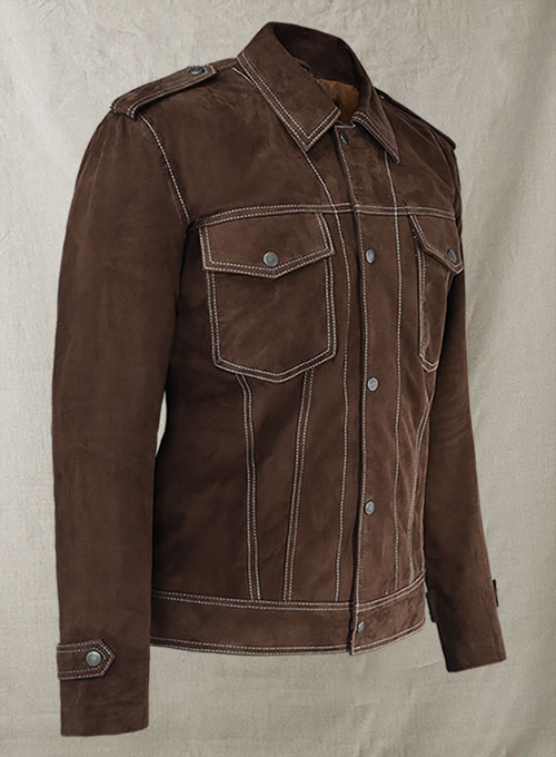 (image for) John Lennon Rubber Soul (The Beatles) Suede Jacket