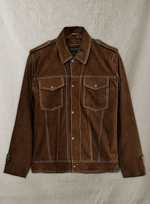 (image for) John Lennon Rubber Soul (The Beatles) Suede Jacket